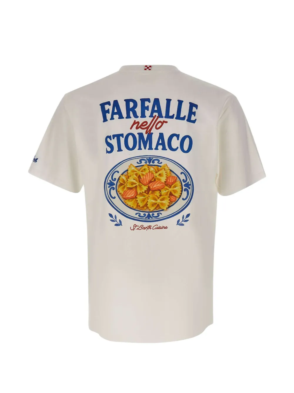 MC2 Saint Barth T-shirt met grafische print Wit