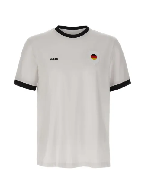 BOSS logo-patch T-shirt