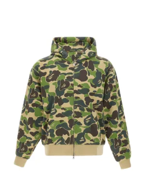 A BATHING APE® カモフラージュ パーカー | イエロー | FARFETCH JP