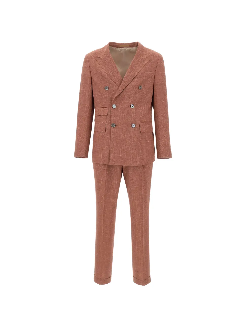 BOSS L-Heston double-breasted suit - Rot