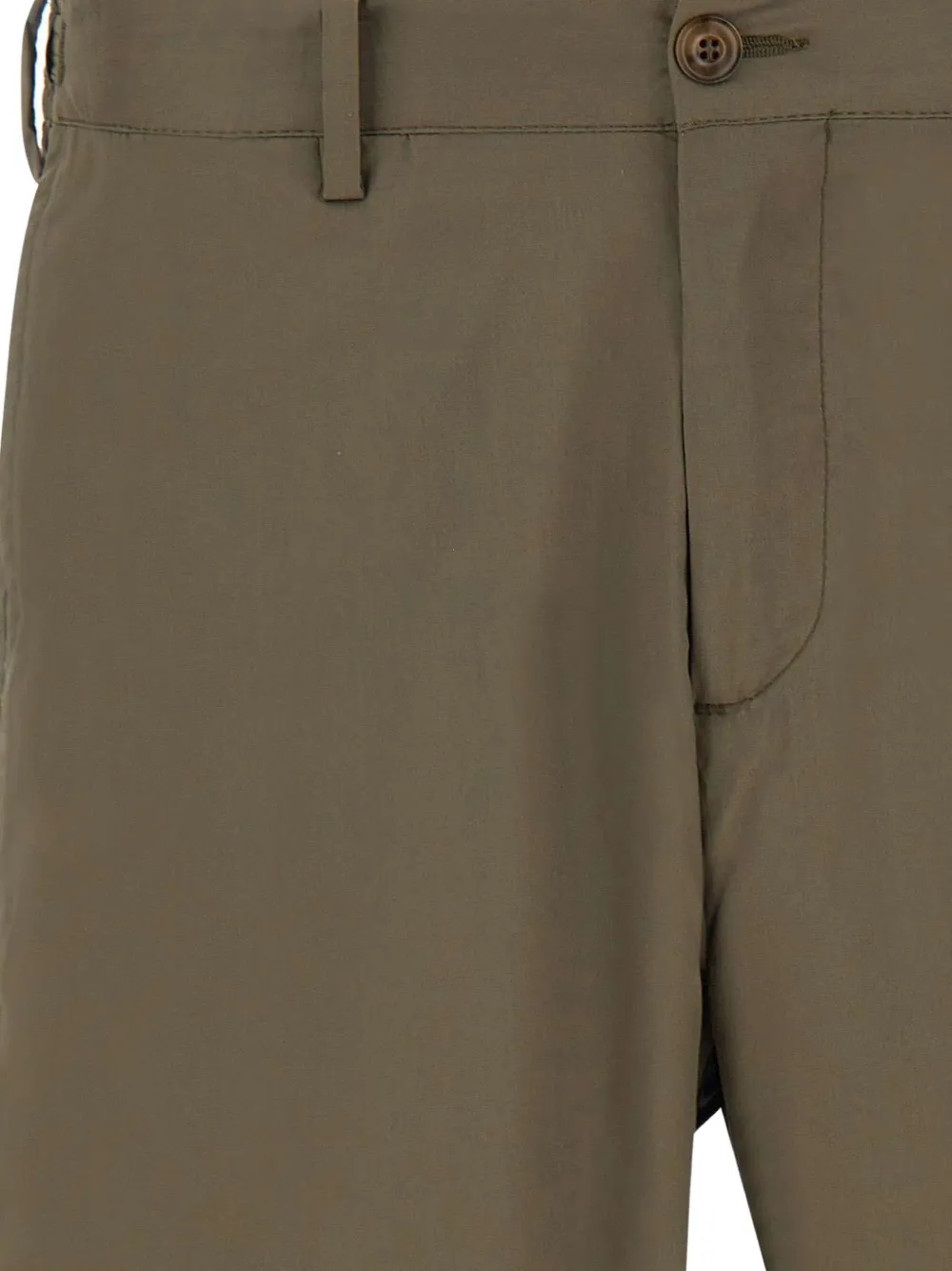 Perfection Shorts met elastisch vlak en riemlus Groen