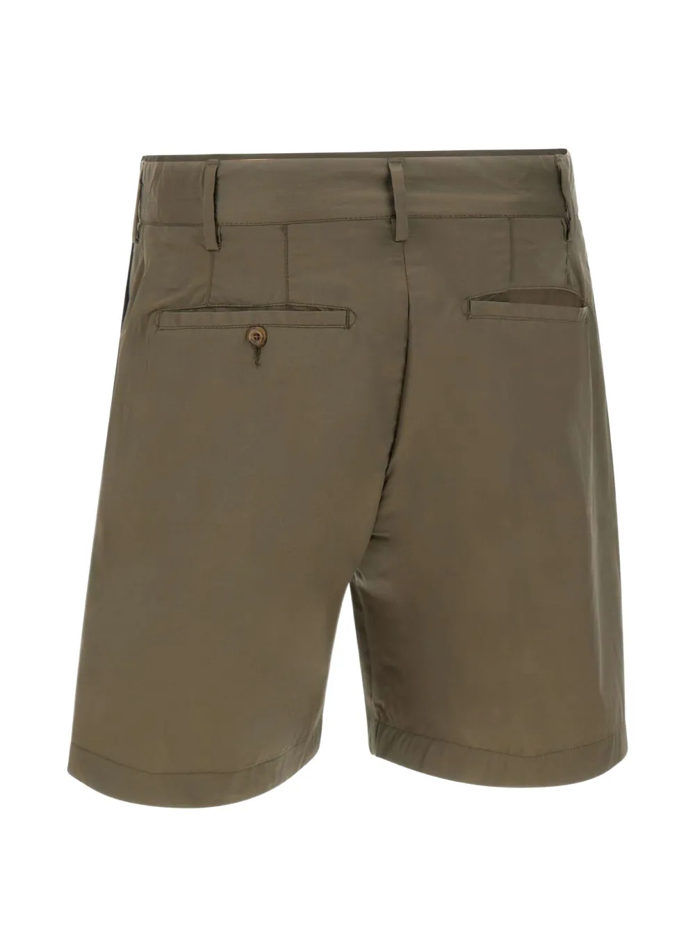 Perfection Shorts met elastisch vlak en riemlus Groen