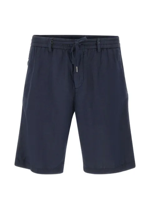 Perfection drawstring elasticated-waistband shorts
