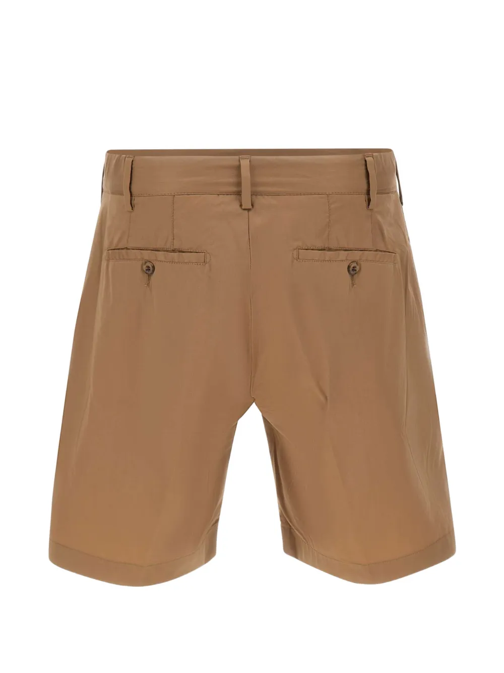 Perfection Chino shorts met elastische vlakken Bruin