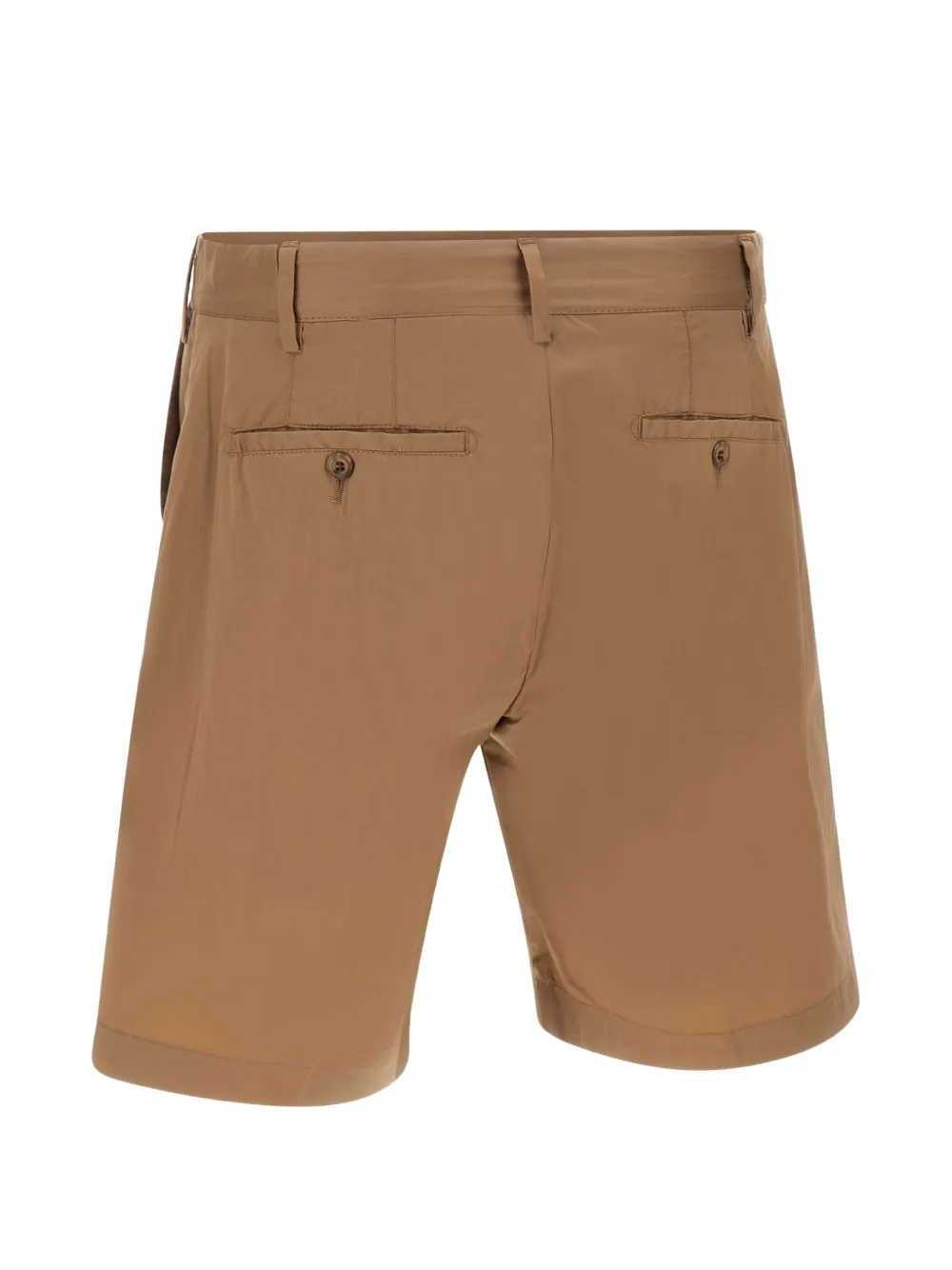 Perfection Chino shorts met elastische vlakken Bruin