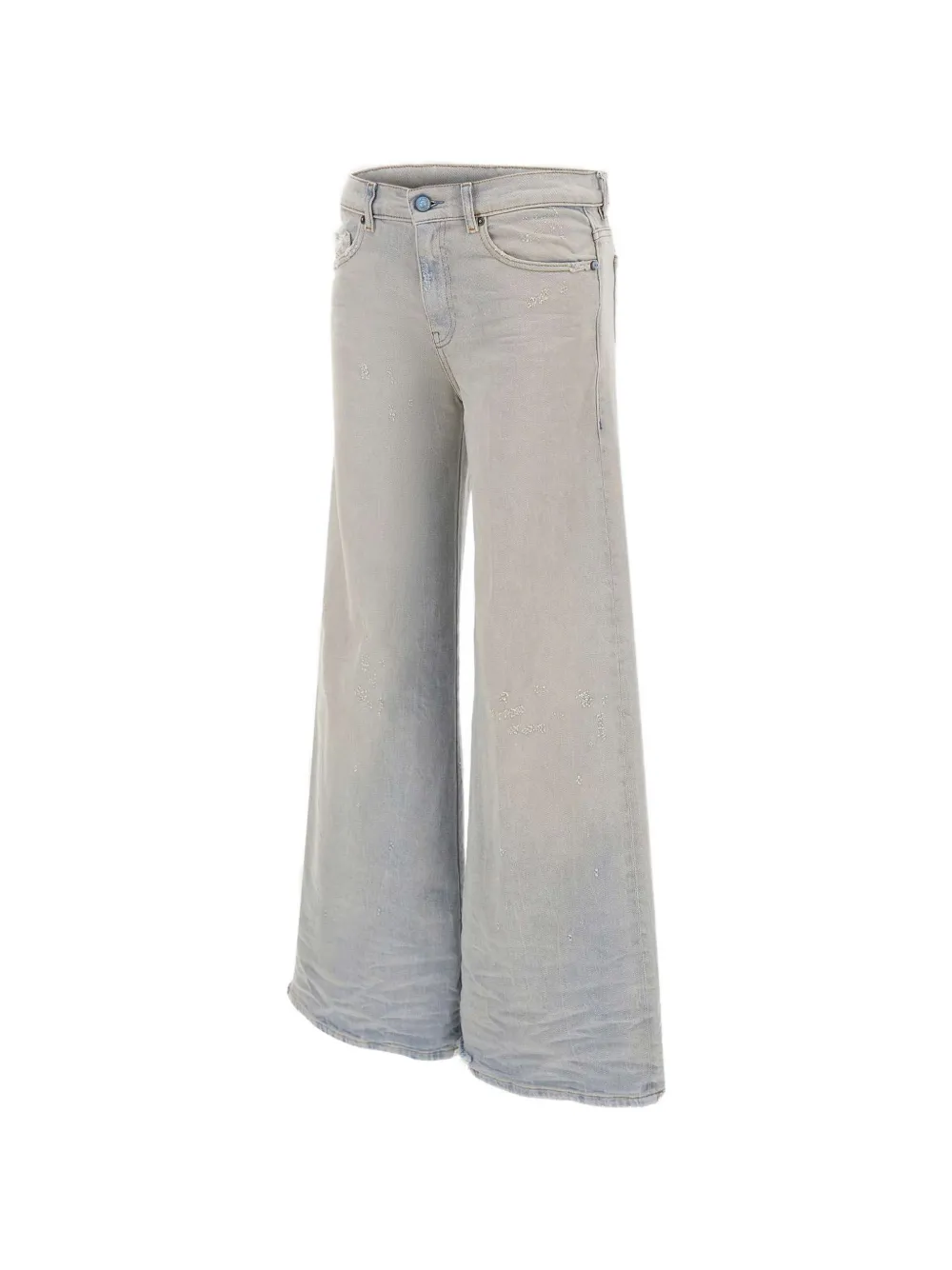 Diesel 1978 D-Akemi jeans met regular-waist Blauw