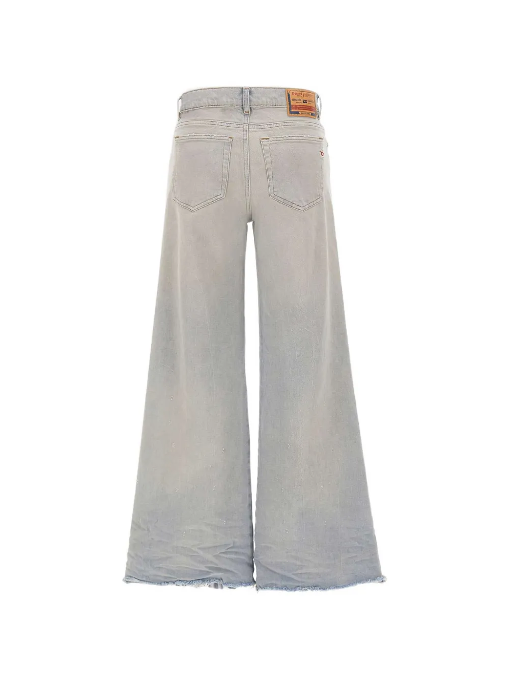 Diesel 1978 D-Akemi jeans met regular-waist Blauw