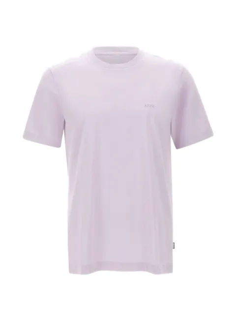 BOSS cotton-jersey T-shirt with logo detail