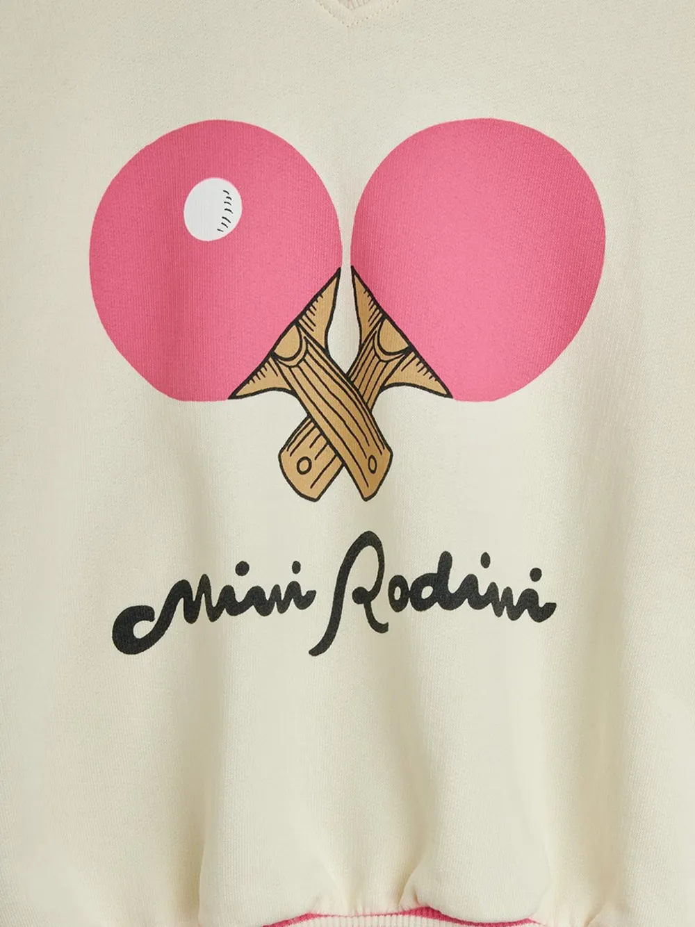 Mini Rodini Trui met print Wit