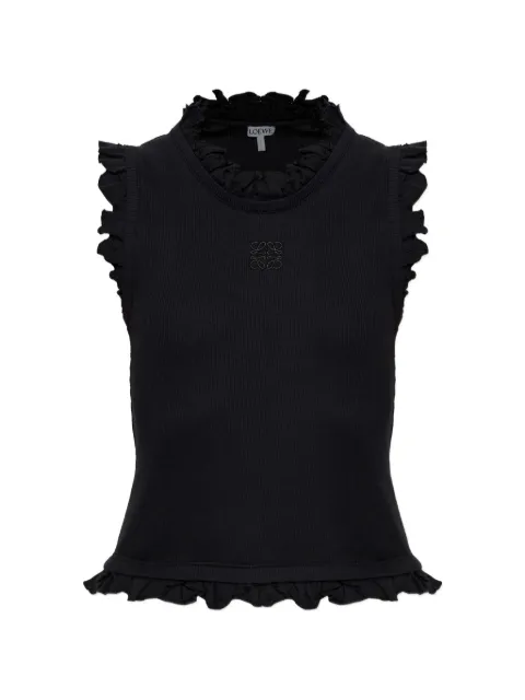 LOEWE Anagram-embroidered top