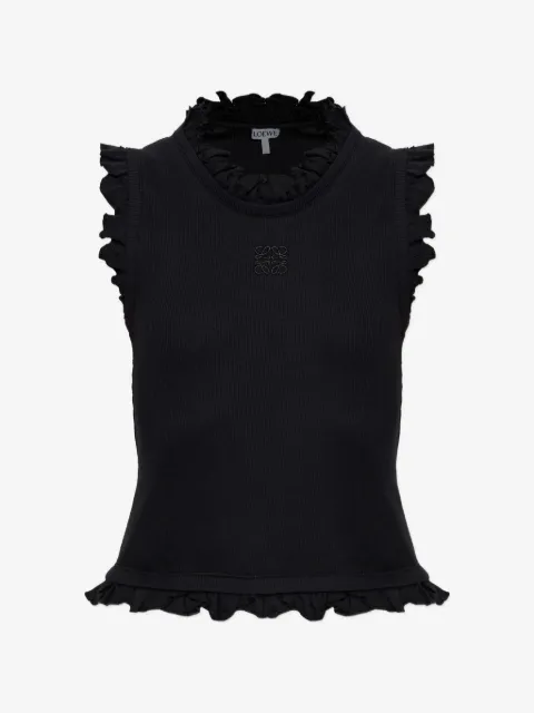 LOEWE top con Anagrama bordado