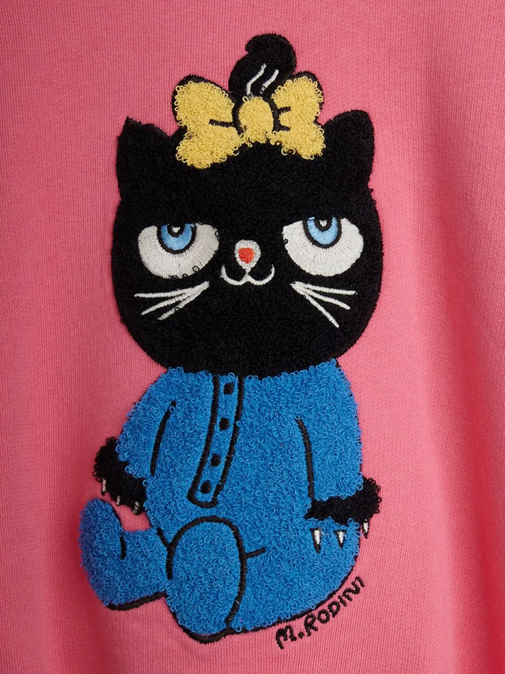 CAT-PATCHWORK SWEATER