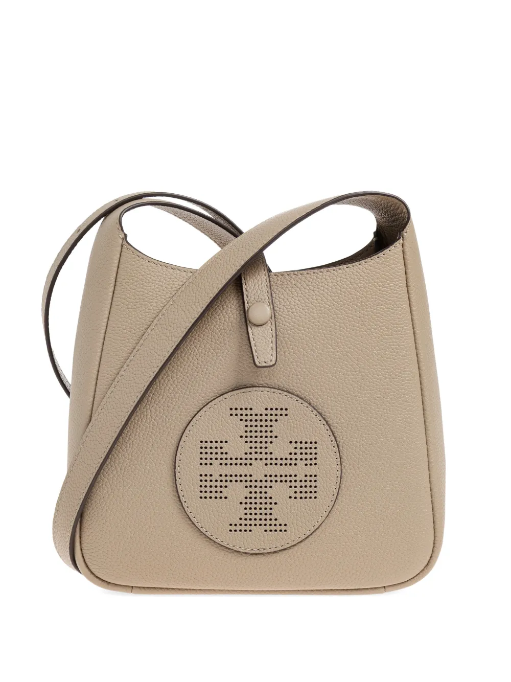 Tory Burch Miller perforated-logo cross body bag - Marrone