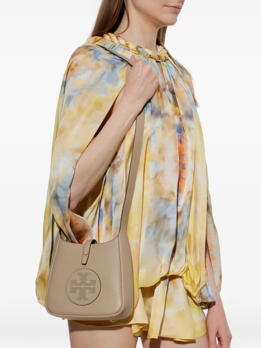 Tory Burch Miller Swing crossbodytas Bruin