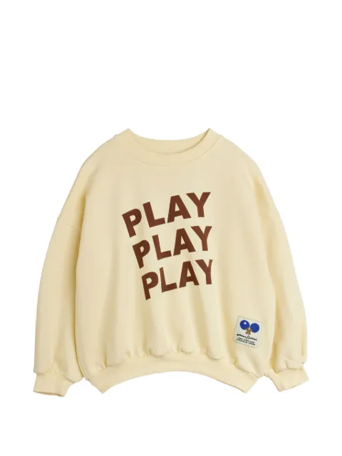 Mini Rodini slogan-print cotton sweater