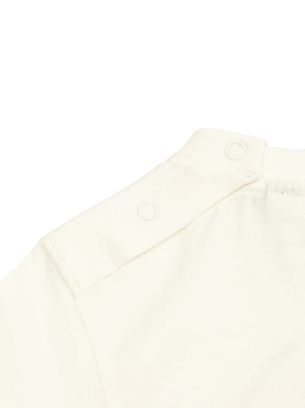 Burberry Kids T-shirt met logoprint Beige