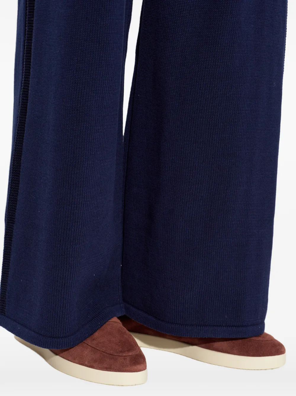 Tory Burch Ballet Loafer suede slip-on sneakers Bruin