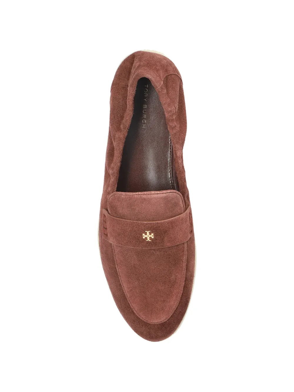 Tory Burch Ballet Loafer suede slip-on sneakers Bruin