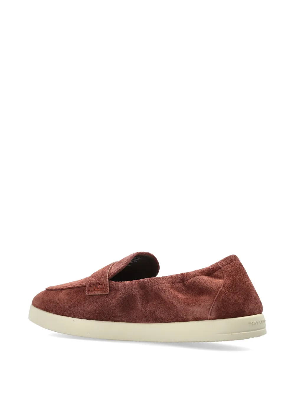 Tory Burch Ballet Loafer suede slip-on sneakers Bruin