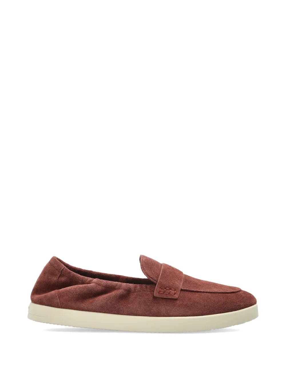 Tory Burch Ballet Loafer suede slip-on sneakers - Marrone