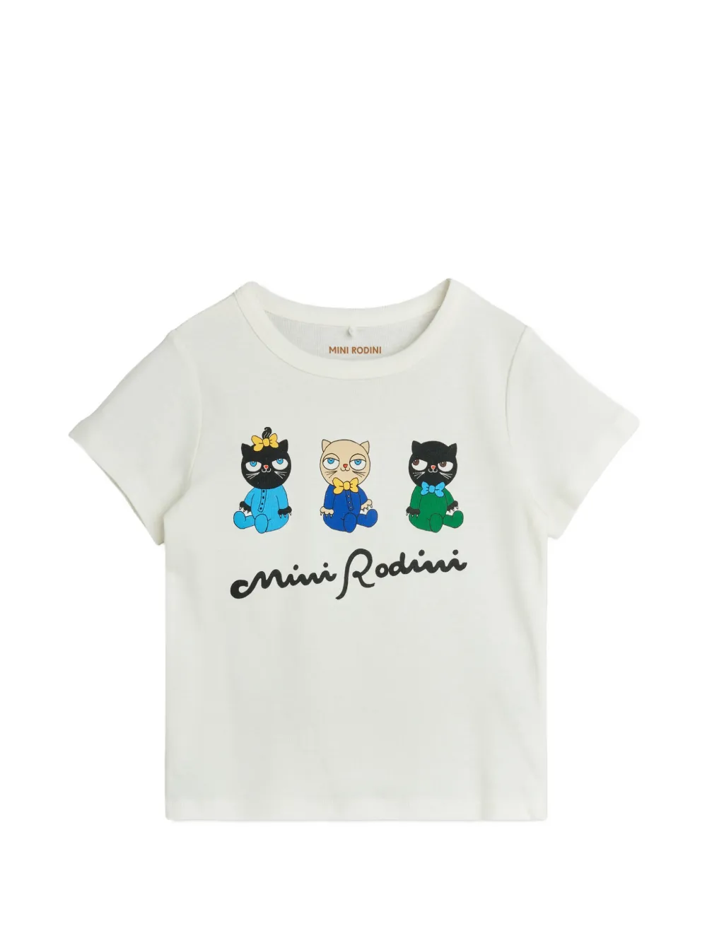 Mini Rodini graphic-print T-shirt - Bianco