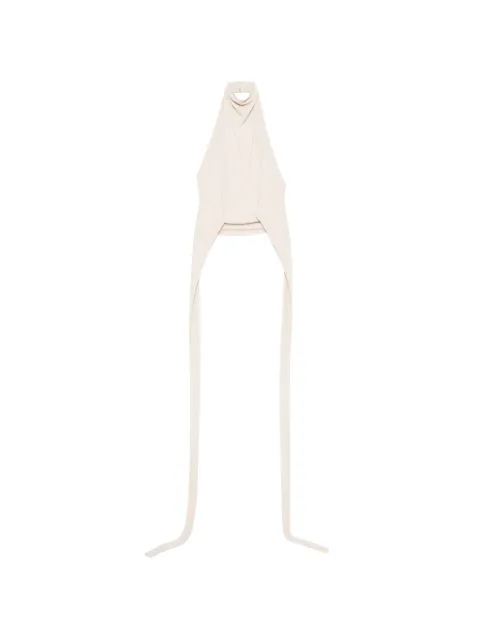 FRANCESCO MURANO halterneck draped-detail top