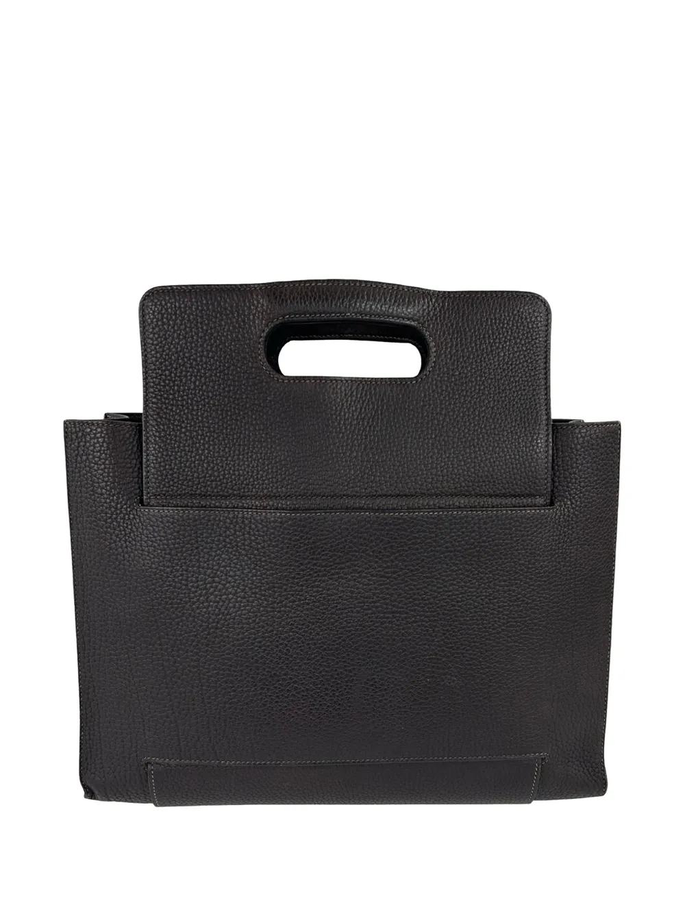 Hermès Pre-Owned 2004 Fjord Sac Passe handbag - Black