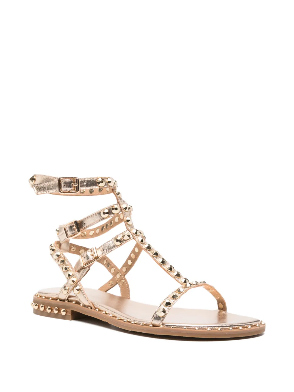 Ash stud-embellished Play07 sandals Goud