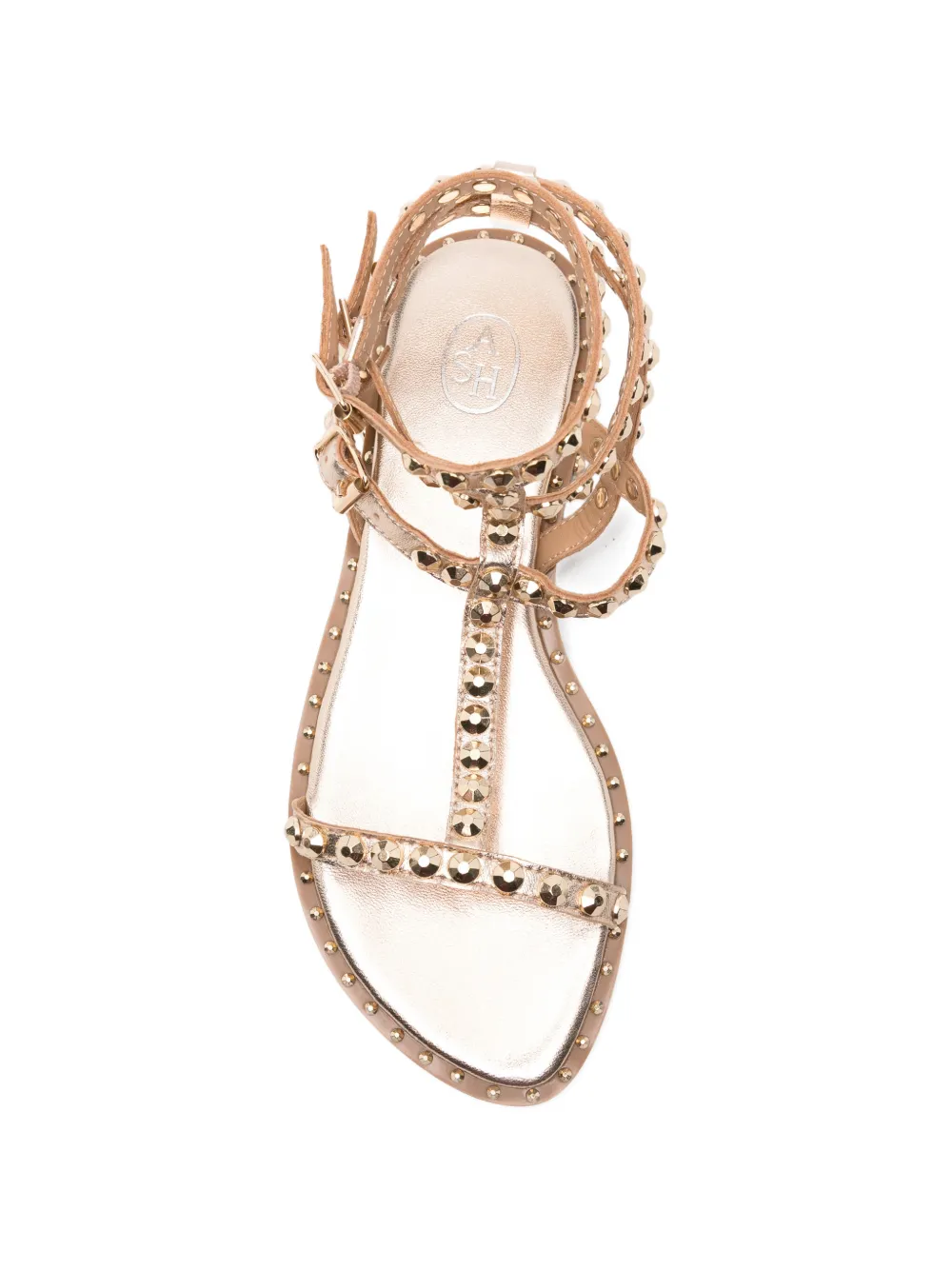 Ash stud-embellished Play07 sandals Goud