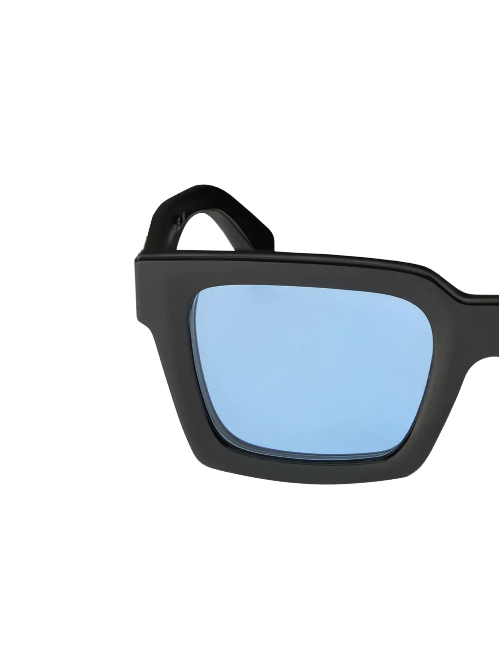  Off-white Gafas Clip On2 Con Montura Rectangular - Negro 