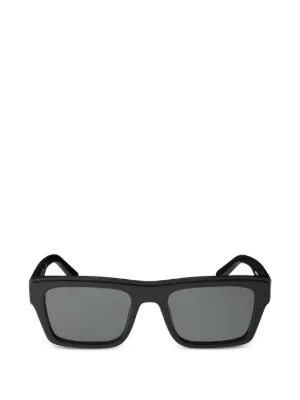 Off-White スクエアフレーム サングラス | ブラック | FARFETCH JP