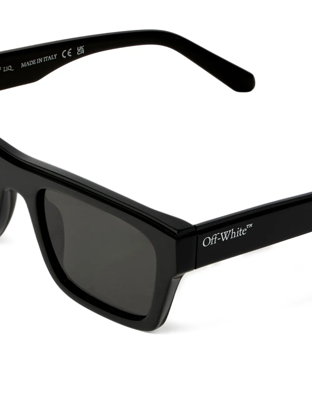  Off-white Gafas De Sol Con Montura Rectangular - Negro 