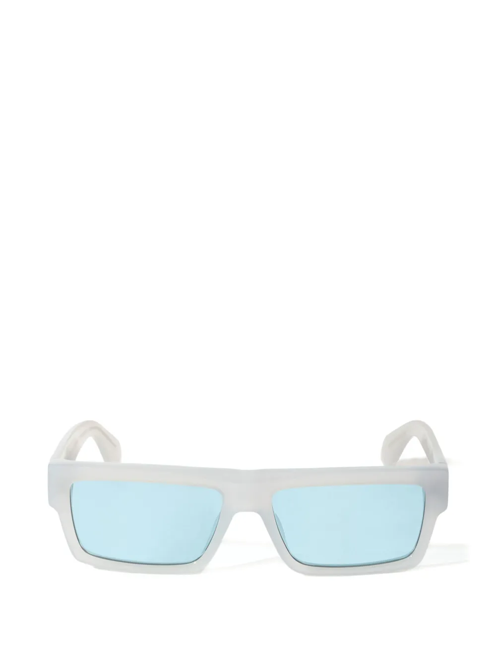 Off-White Montgomery rectangle-frame sunglasses - Grau