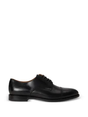 OUR LEGACY Collapsing Consultant Leather Derby Shoes | Black