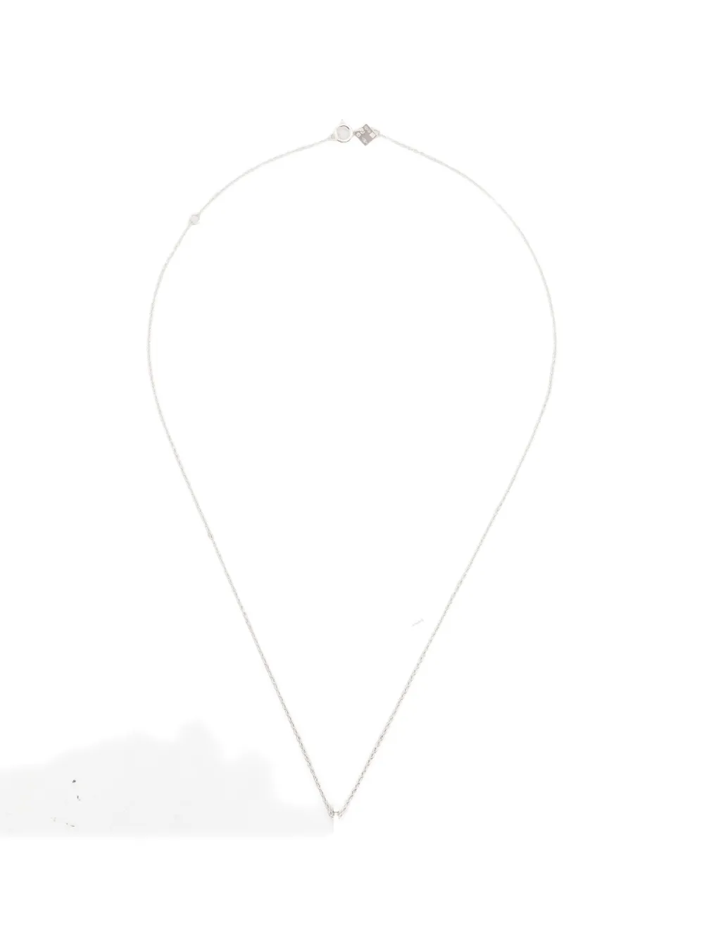 Le Gramme alphabet necklace - Argento