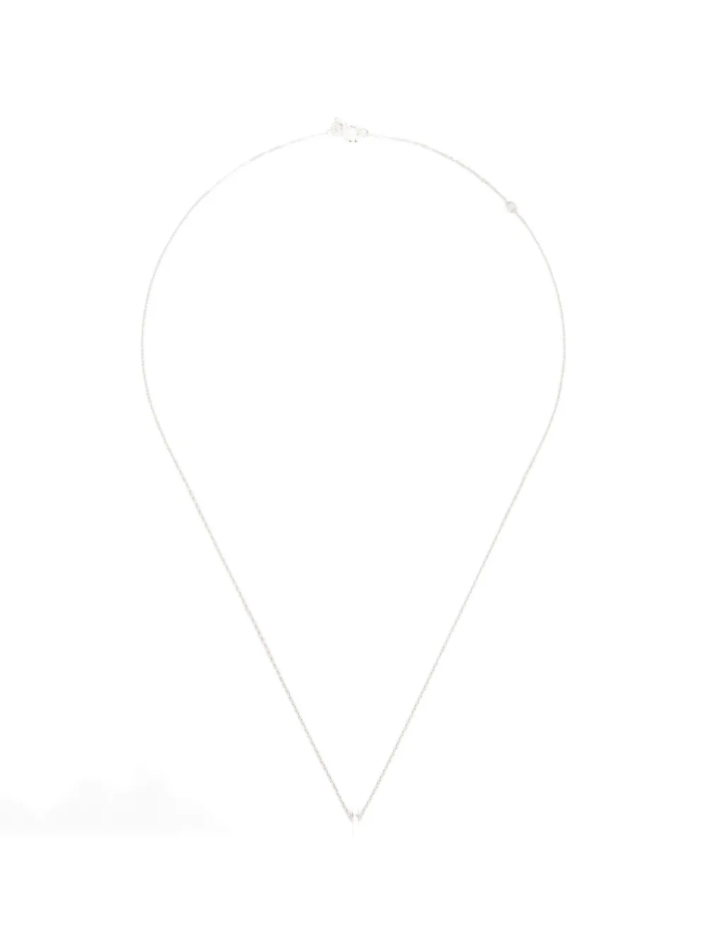 Le Gramme alphabet necklace - Argento