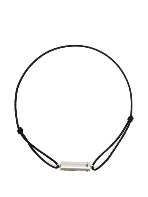 Le Gramme engraved-logo bracelet