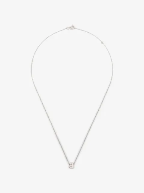 Le Gramme alphabet necklace