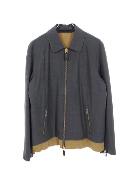 Giorgio Armani Pre-Owned layered zip-up jacket