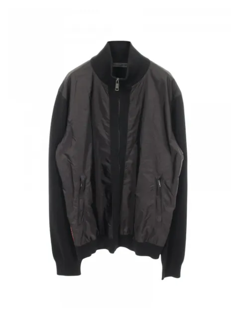 Prada Pre-Owned 2000s color-block knit jacket