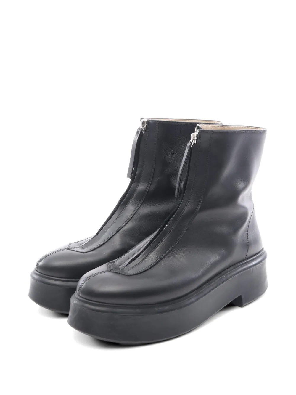 The Row Pre-Owned 2000s Zipped Boot 1 ankle boots - Nero