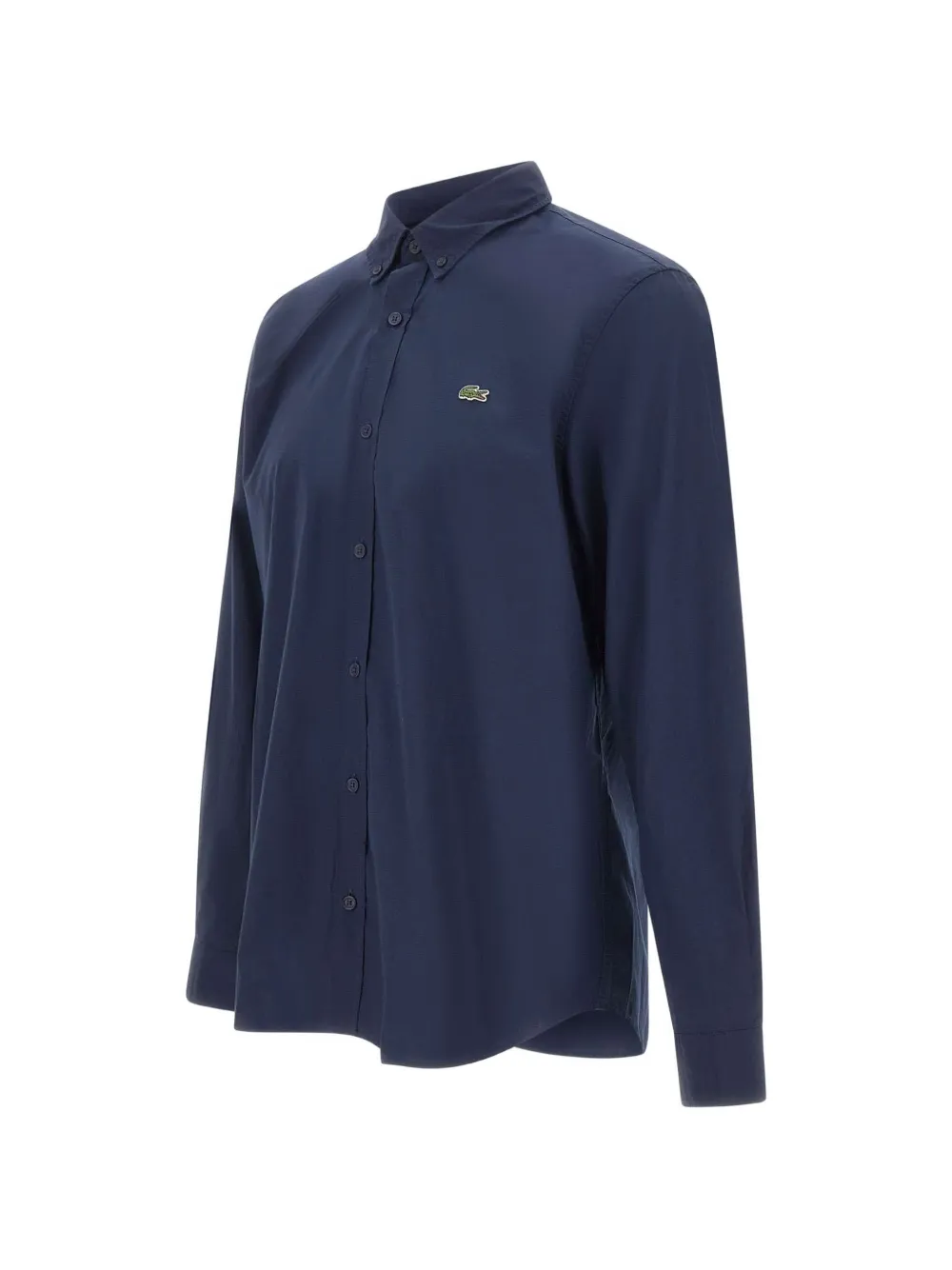 Lacoste Button-down popeline overhemd Blauw