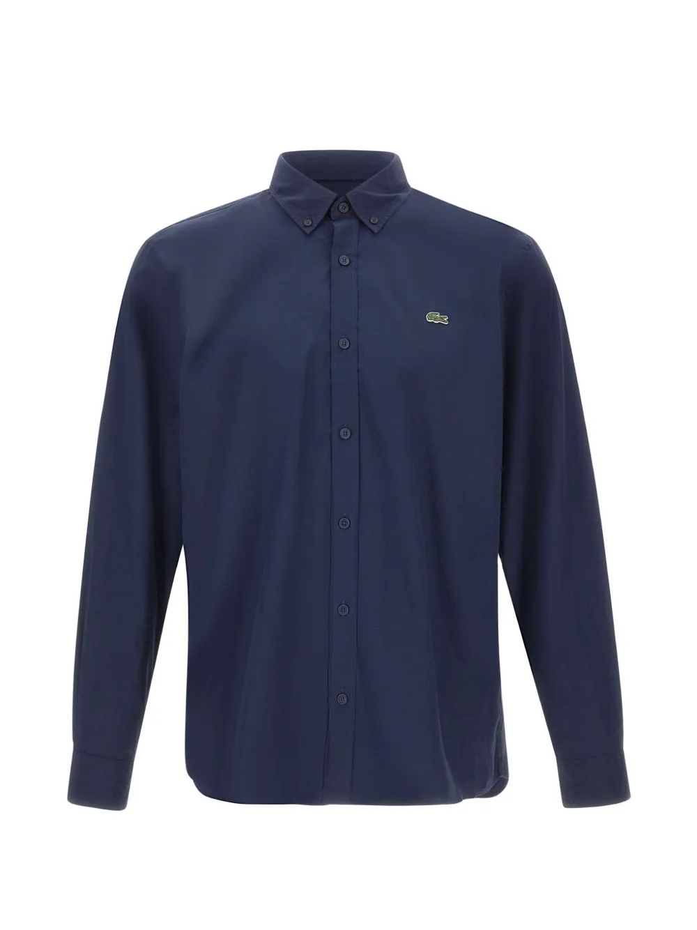 Lacoste button-down poplin shirt - Blau