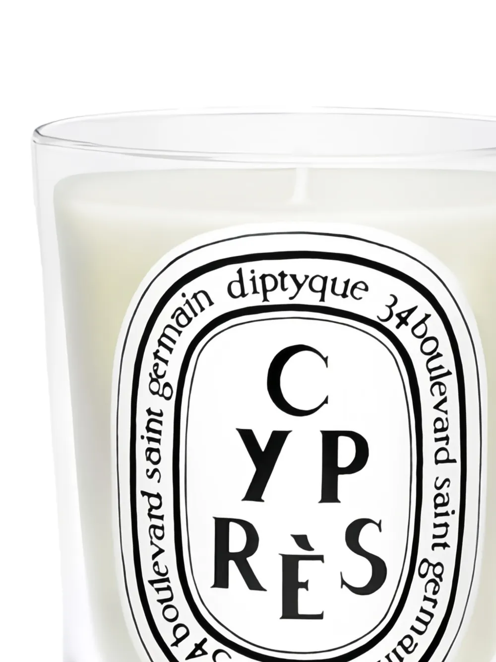  Diptyque Candela 'cyprès' - Bianco 