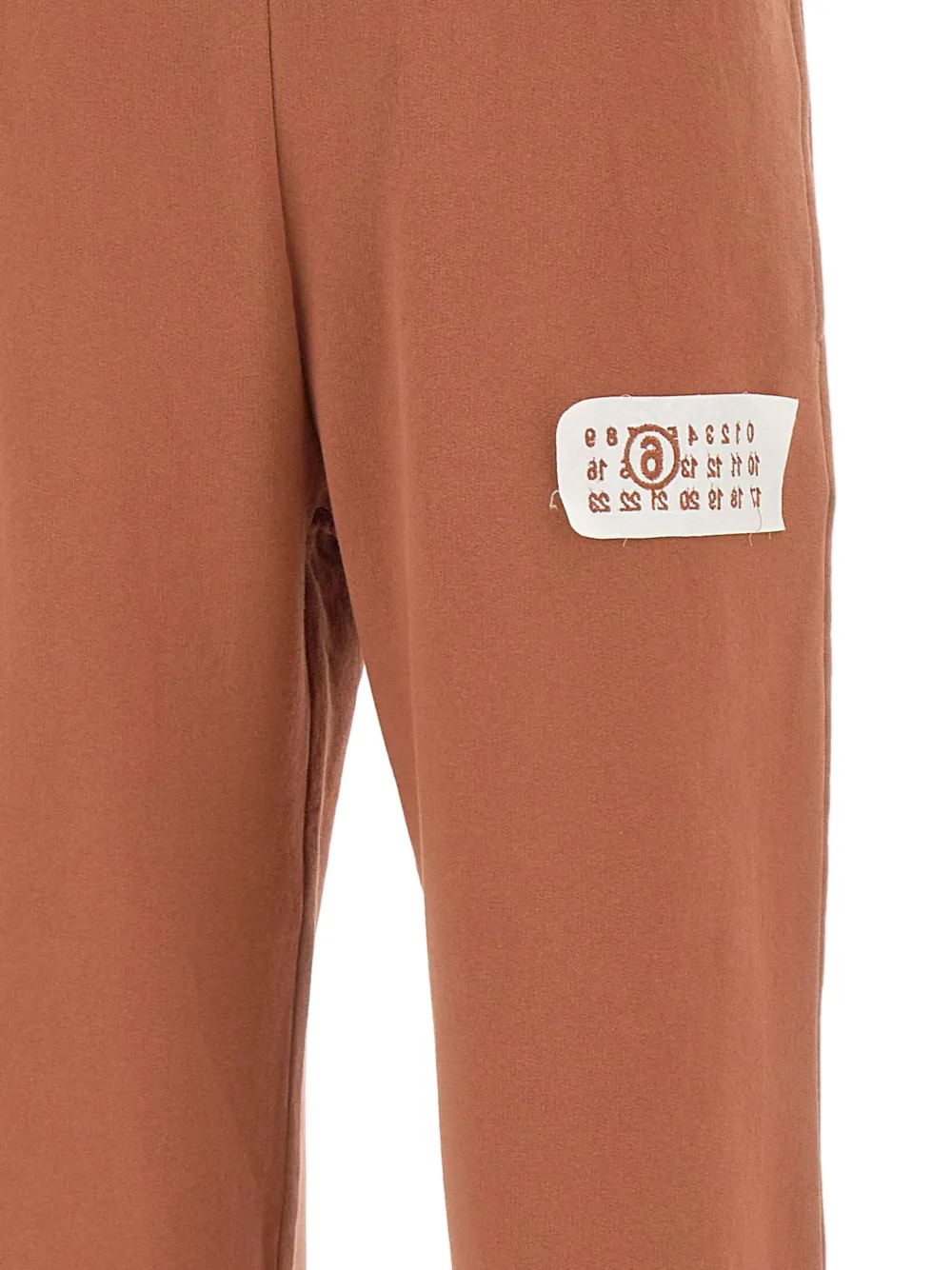 MM6 Maison Margiela Trainingsbroek met logopatch Oranje