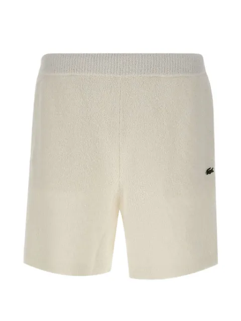 Lacoste bouclé-knit shorts