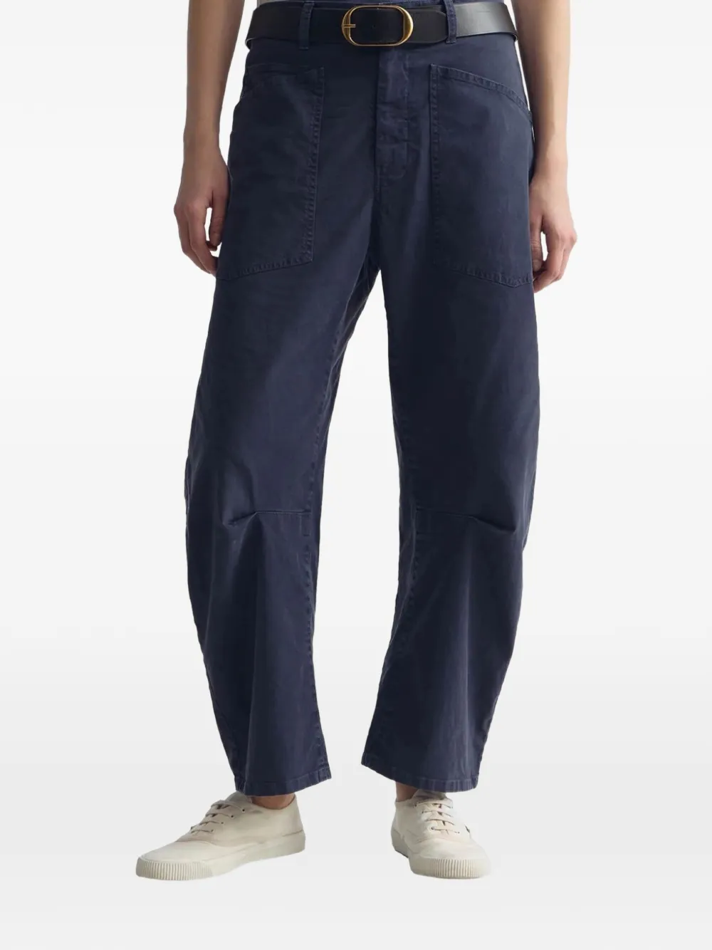Nili Lotan Shon palazzo broek met wijde pijpen Blauw