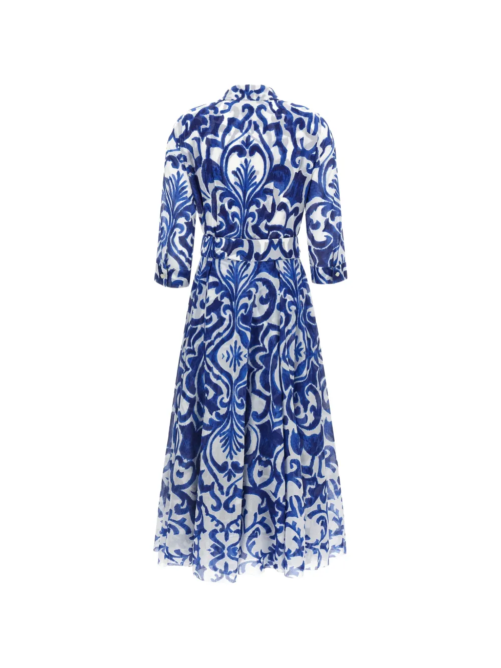  Samantha Sung Abito Aster Con Stampa - Blu 