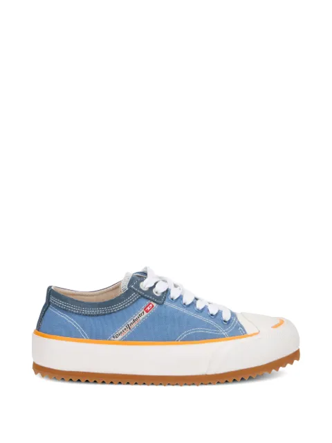 Diesel platform canvas sneakers
