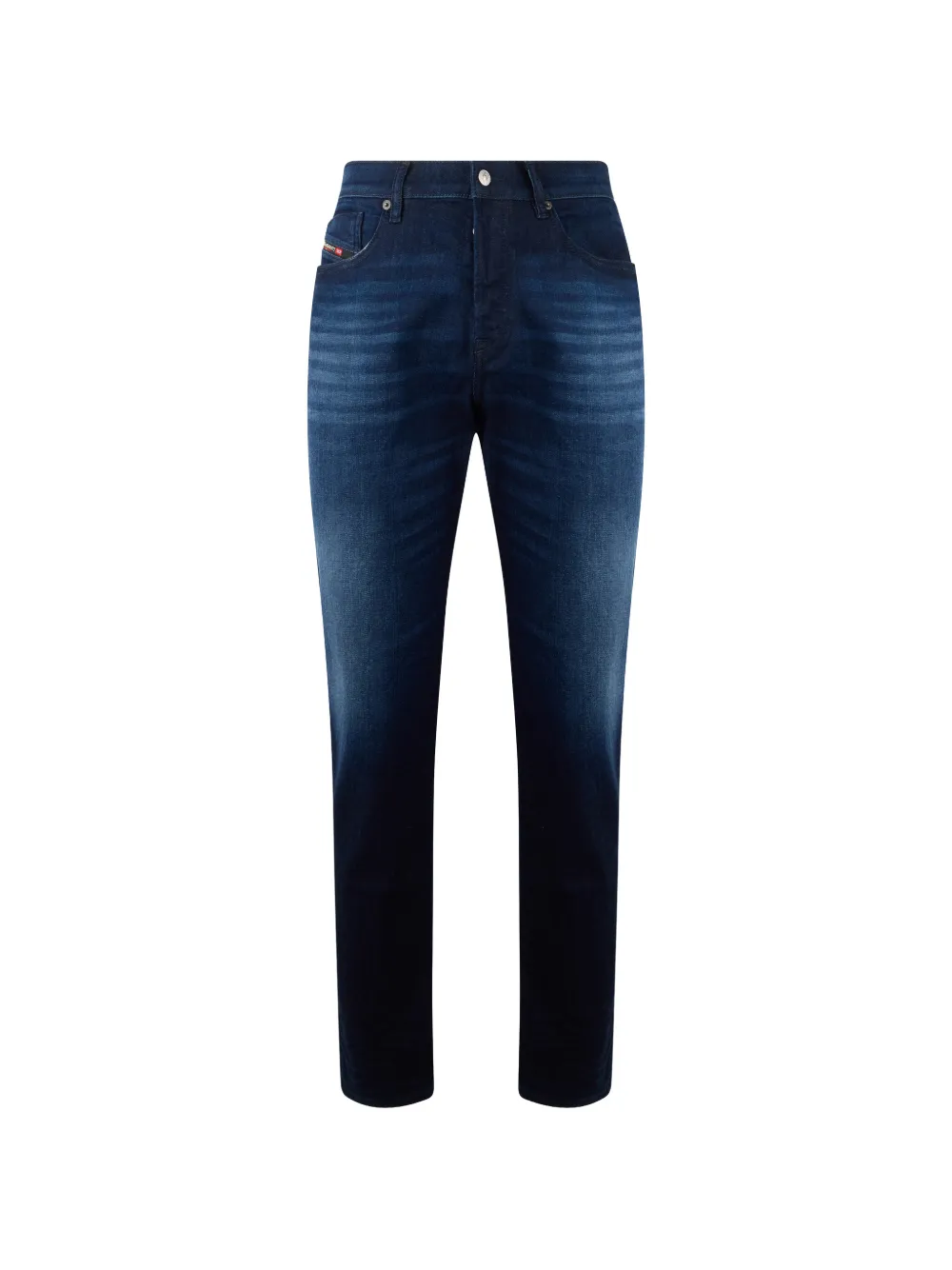 Diesel whiskering-effect jeans - Blu